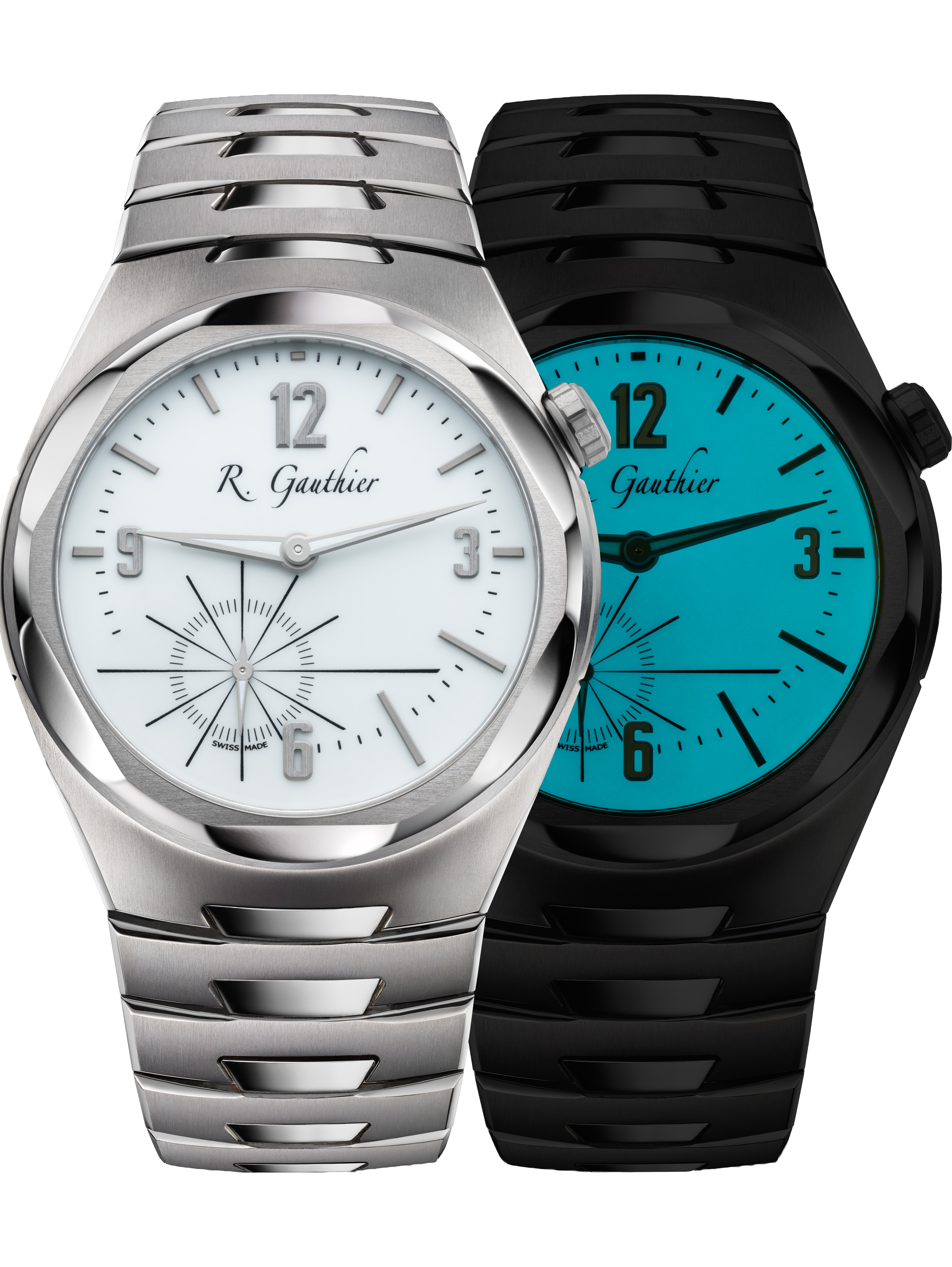 C by Romain Gauthier Titanium Edition Bracelet Lumen dial